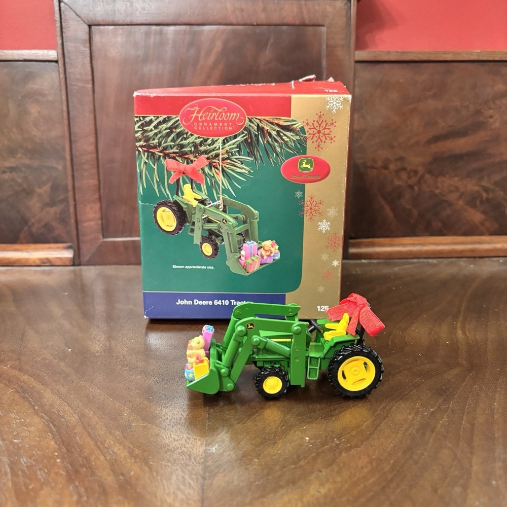 Carlton Cards Heirloom John Deere 6410 Tractor Christmas Ornament
